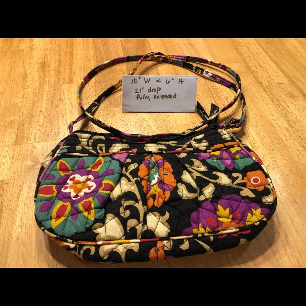 Small Vera Bradley zip top purse